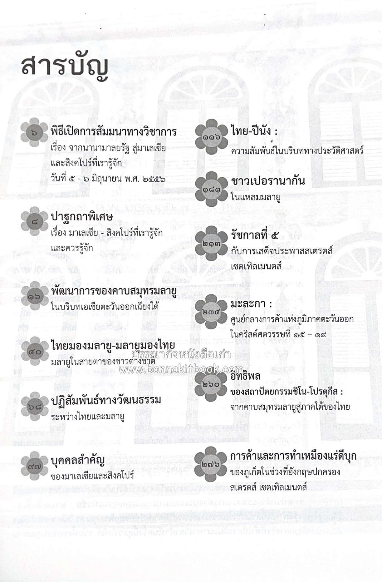 จากนานามาลยรัฐ สู่มาเลเซียและสิงคโปร์ในปัจจุบัน โดย : สำนักวรรณกรรมและประวัติศาสตร์ กรมศิลปากร.