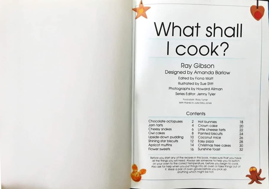 หนังสือปกอ่อน** 🍅🍓What Shall I Cook?