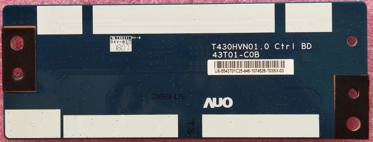 ทีคอนทีวี TCL (ทีซีแอล) อะไหล่แท้/มือสองพร้อมใช้งาน รุ่นLED43S62 พาร์ทติดบอร์ดT430HVN01.0