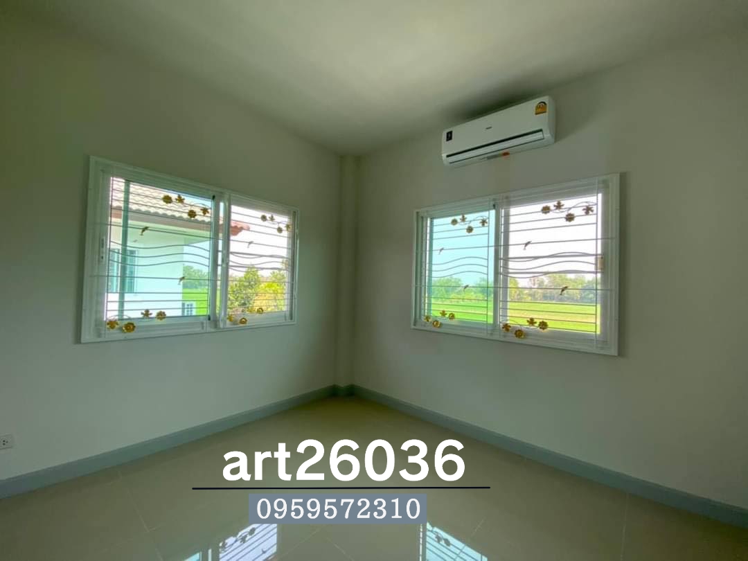 เหล็กดัด พร้อมมุ้งลวด กระจกบานเลื่อน ประตู หน้าต่าง