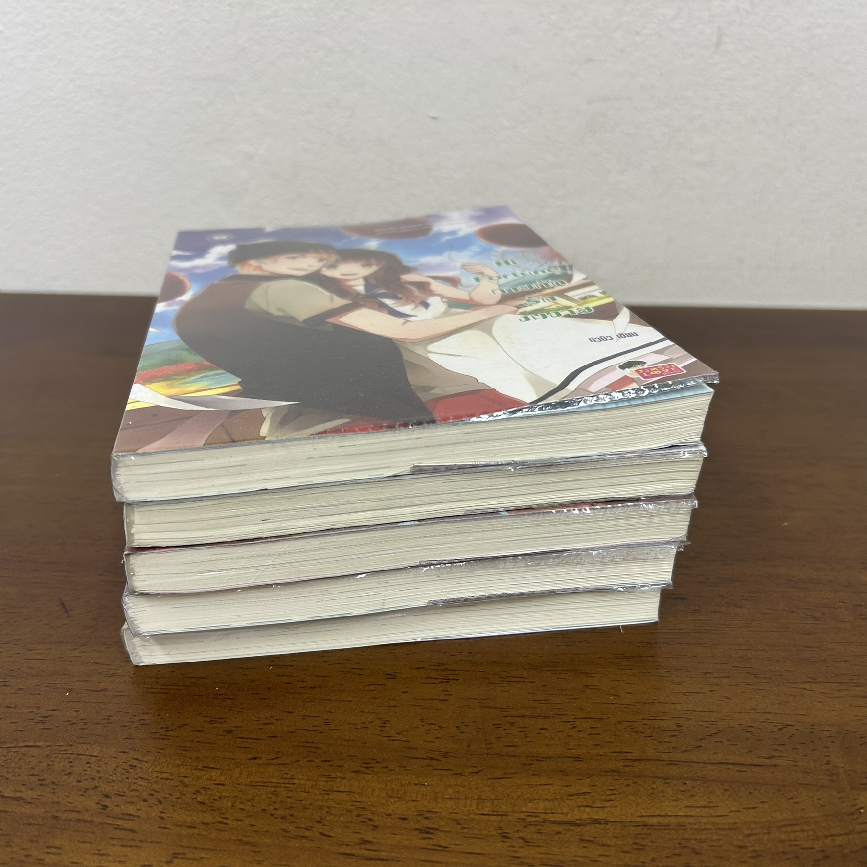 Set Hi ของ บิวบิว - Hi Kiss/ Hi Breakfast/ Hi Fortune/ Hi Sweetheart/ Hi Destiny รวม 5 เล่ม (มือสอง) นิยาย แจ่มใส