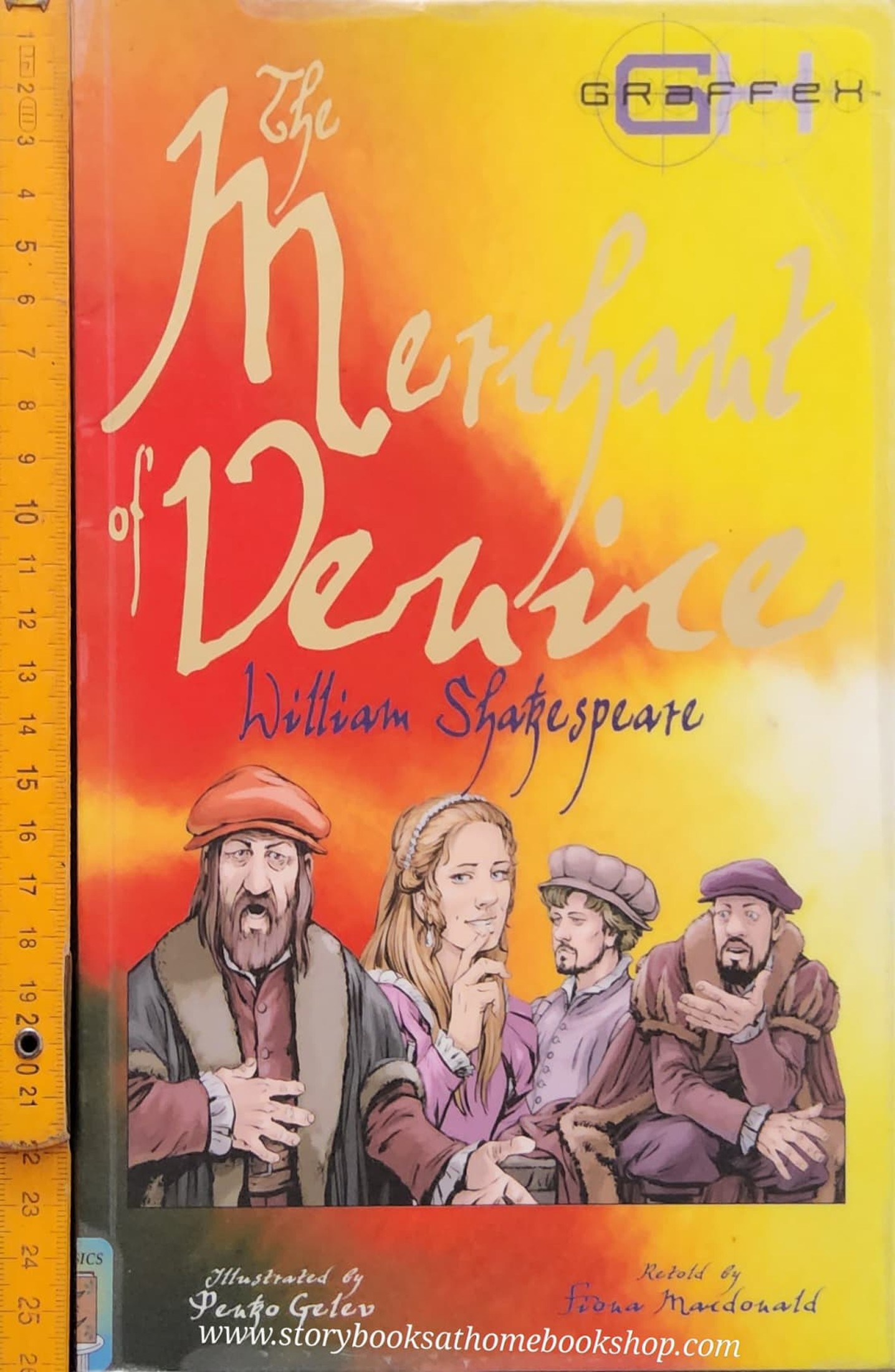 GRAFFEH** **หนังสือนิทานปกอ่อน** 🍅🍓THE MERCHANT OF VENICE WILLIAN SHAKESPEARE