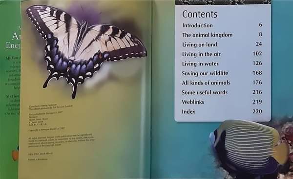 KNOWLEDGE BOOK ** 🍅🍓 MY FIRST ANIMAL ENCYCLOPEDIA