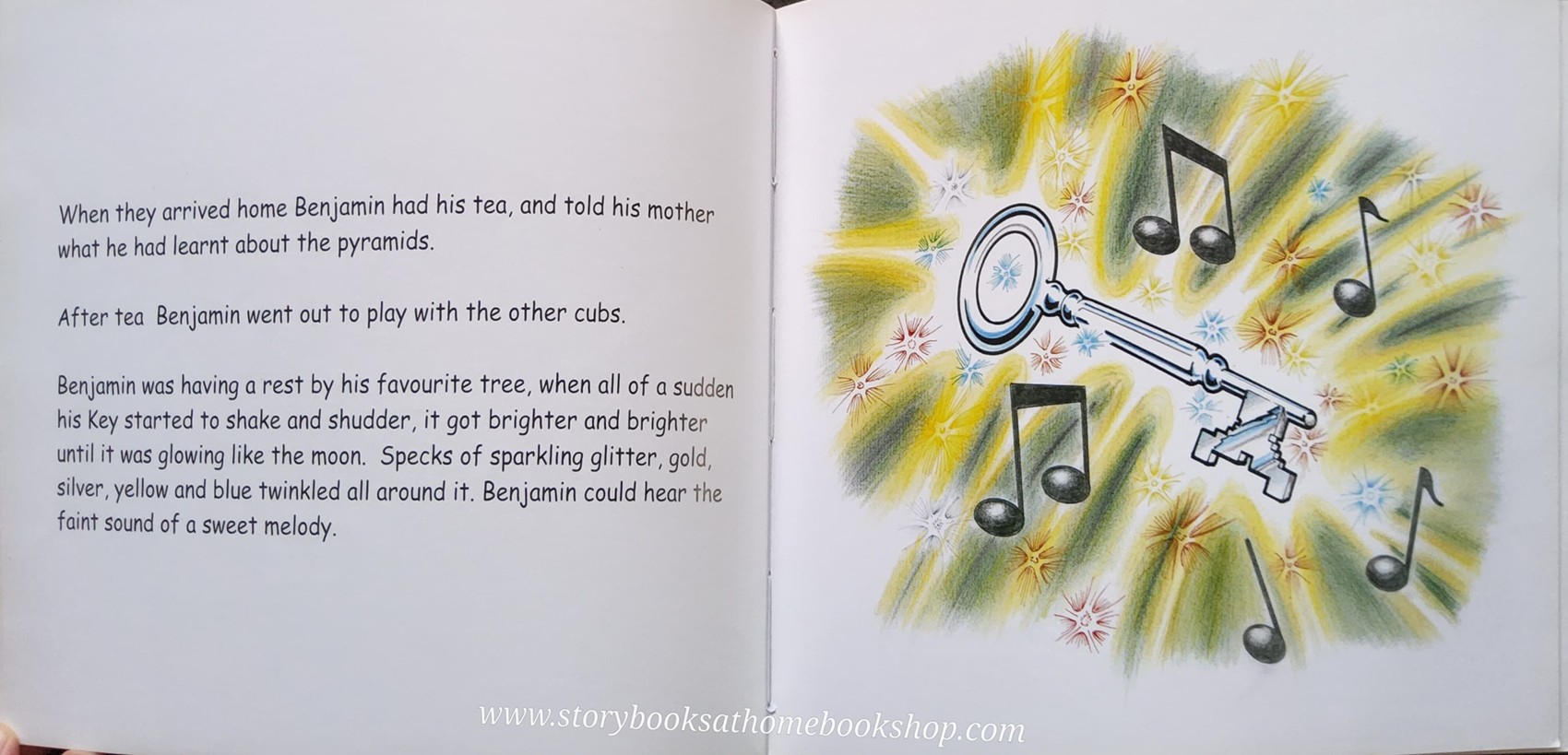 หนังสือนิทานปกอ่อน** 🍅🍅THE WORLD OF BENJAMIN SMITH THE GOLDEN BEAR♥️♥️