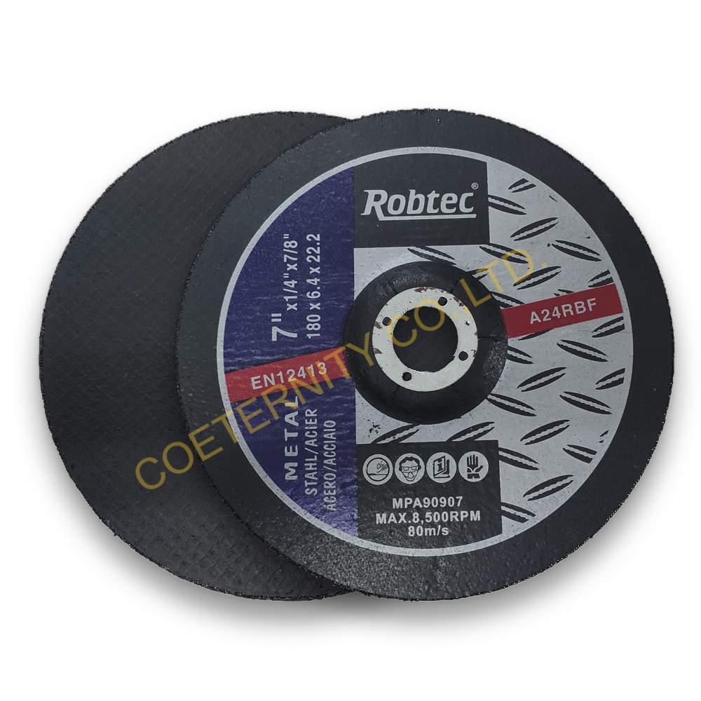 ใบเจียร์ ROBTEC-ดำ 7 นิ้ว