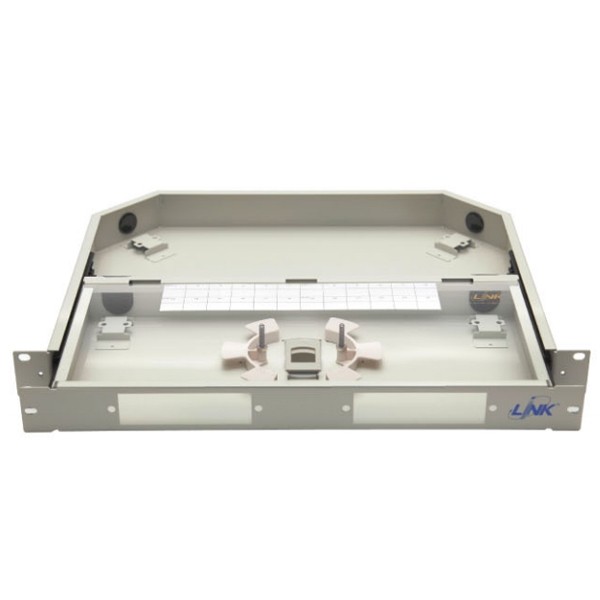 6-24F (2 Snap-In) Rack mount DRAWER (1U), Unload, D = 33.20 Slide ด้วยรางลูกปืน