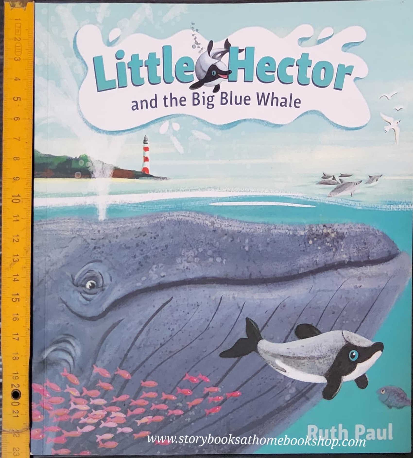 หนังสือนิทานปกอ่อน** 🍅🍓LITTLE HECTOR AND THE BIG BLUE WHALE