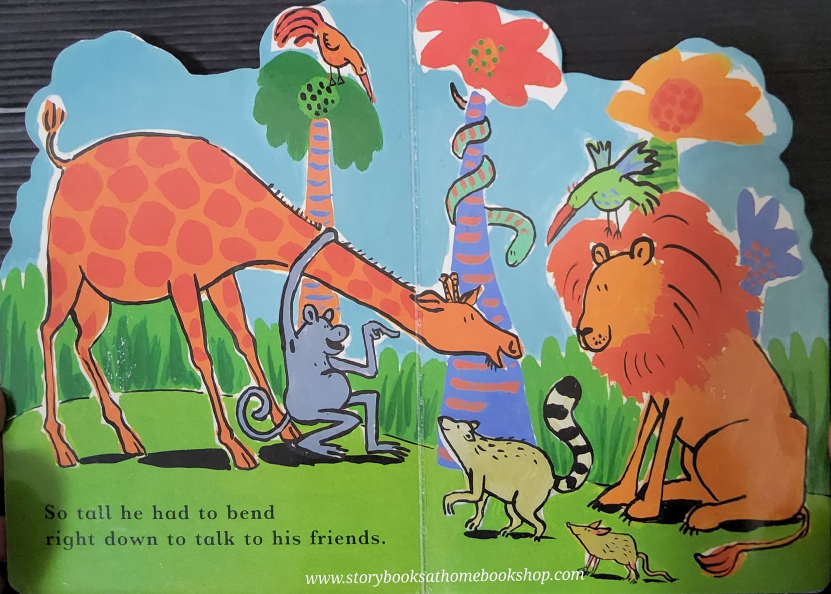 BOARD BOOK** 🍅🍓TALL TALL GIRFFE BY EMILY BOLAM