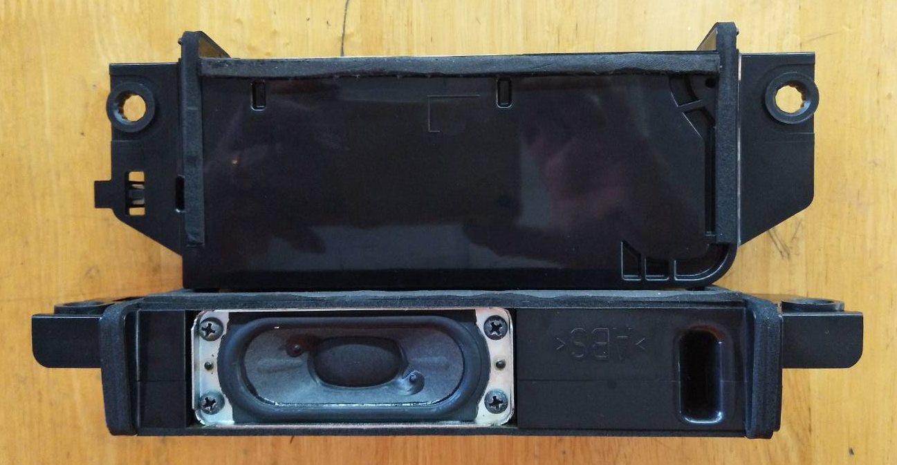 ลำโพงทีวีSONY(โซนี่) อะไหล่ของแท้ถอดจากเครื่อง รุ่น KDL-42W674A KDL-47W804A 1-858-861-11#1-858-861-21