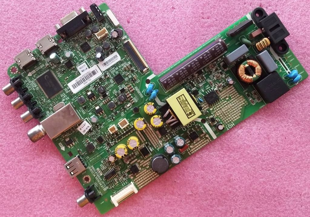 เมนบอร์ดทีวี โตชิบ้า TOSHIBA ของแท้มือสองถอดจากเครื่อง รุ่น 32L1600VT พาร์ท5800-A5M54A-0P10