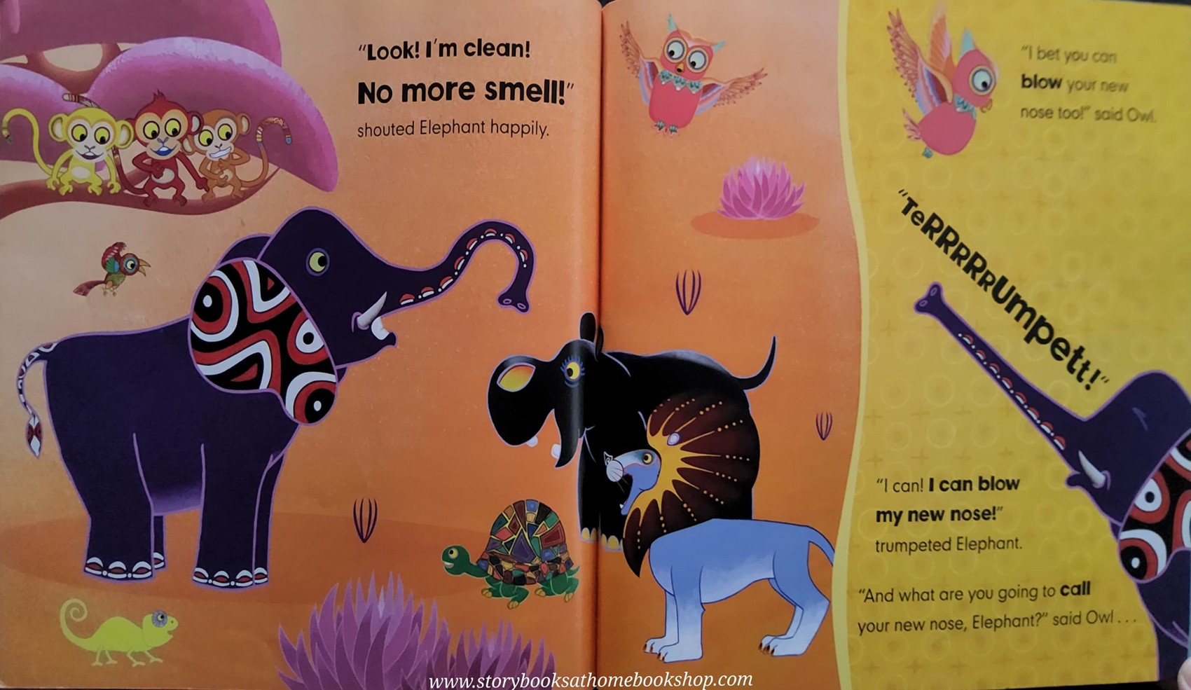 หนังสือนิทานปกอ่อน** 🍅TINGA TINGA TALES:WHY ELEPHANT HAS A TRUNK