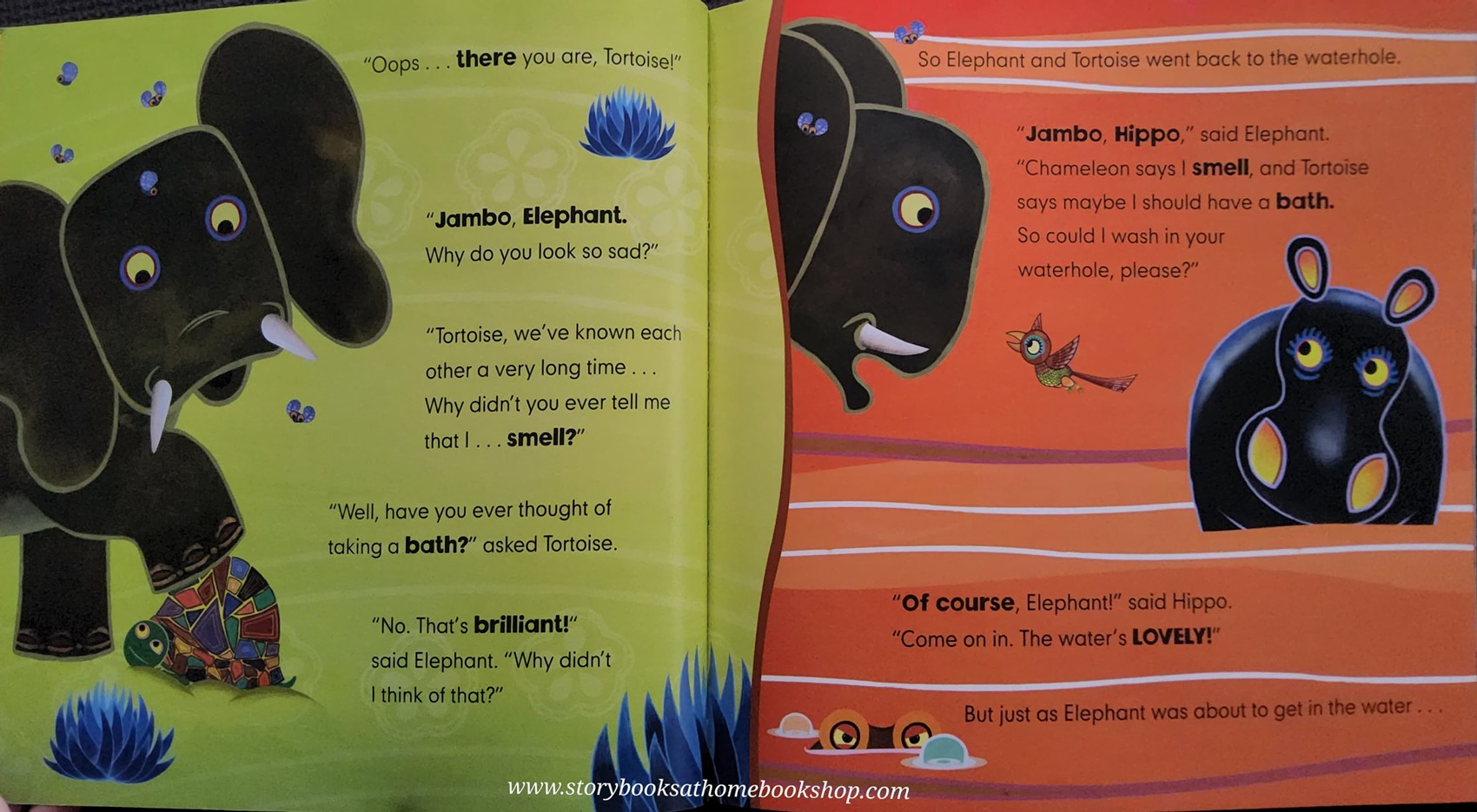 หนังสือนิทานปกอ่อน** 🍅TINGA TINGA TALES:WHY ELEPHANT HAS A TRUNK