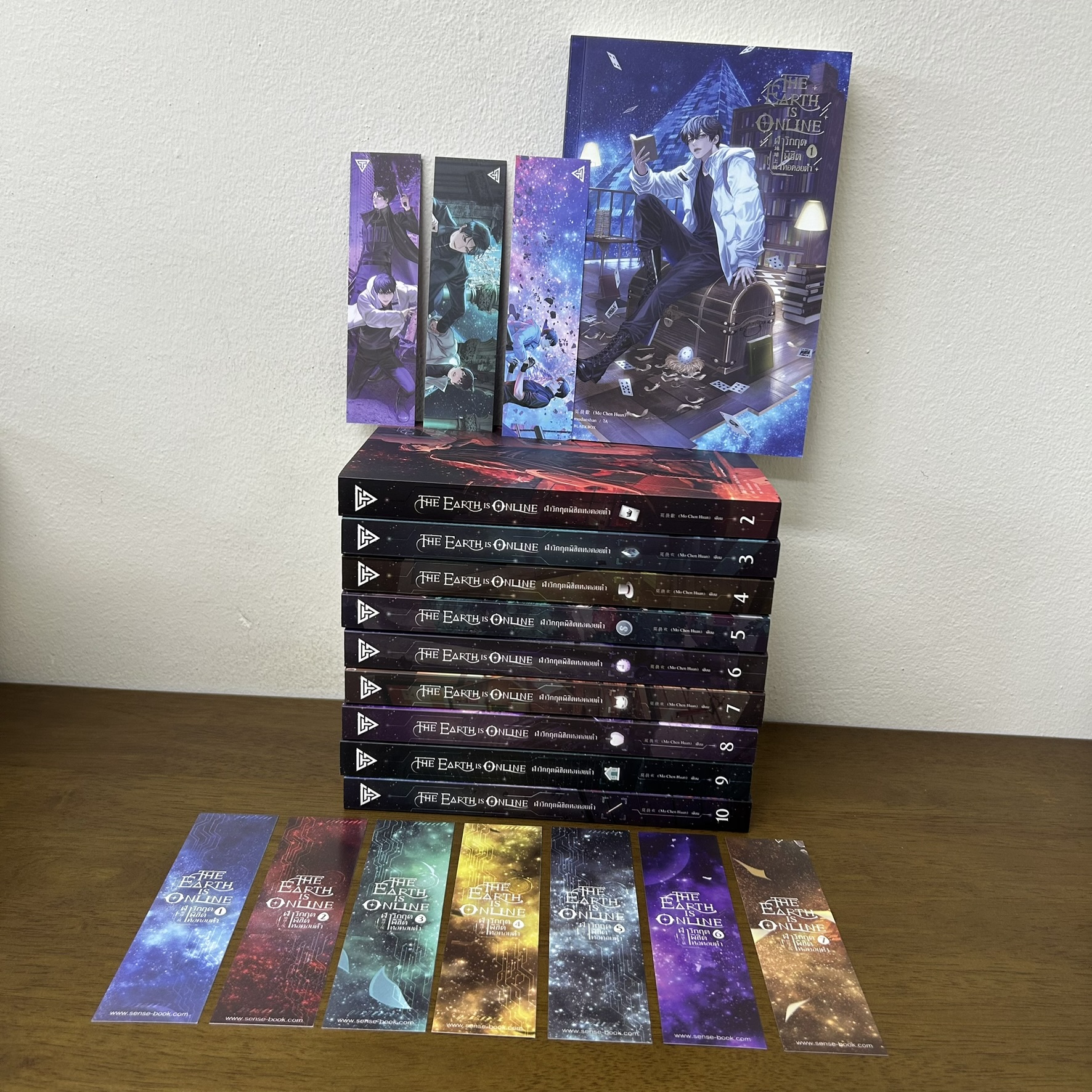 [YAOI] The Earth is Online ฝ่าวิกฤตพิชิตหอคอยดำ เล่ม 1-10 จบ ครบชุด ... มั่วเฉินฮวน Mo Chen Huan (มือสอง) นิยายวาย SENSE