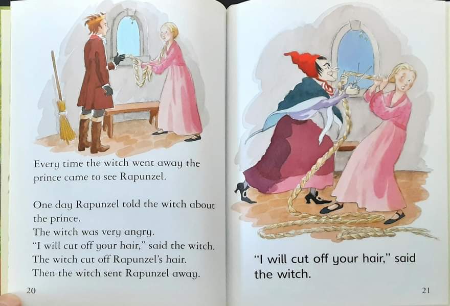 หนังสือนิทานปกแข็ง** 🍓🍓First Readers Rapunzel