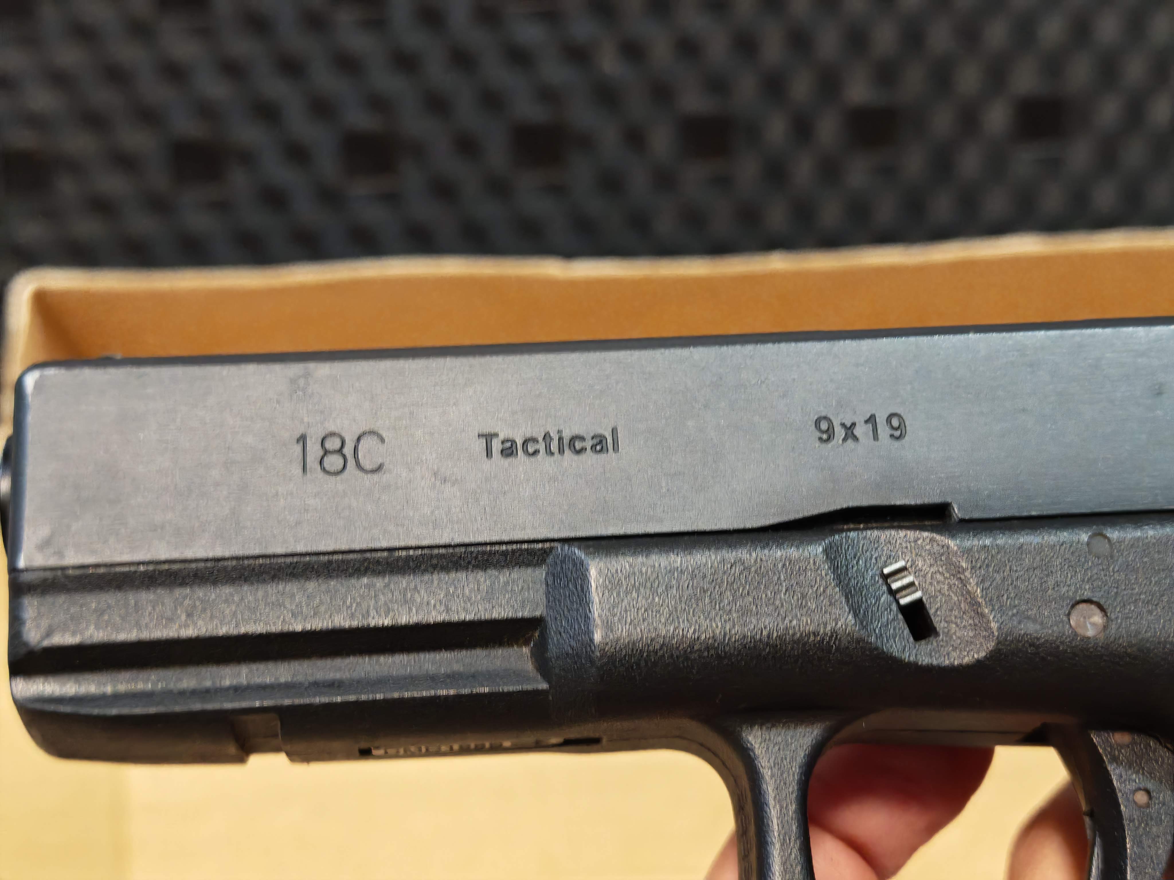 WE G18C Glock18C Gen3 Full-Auto ไต้หวัน GBB BB Gun บีบีกัน แบบแก๊ส ปืนอัดลม Airsoft Gun มือสอง