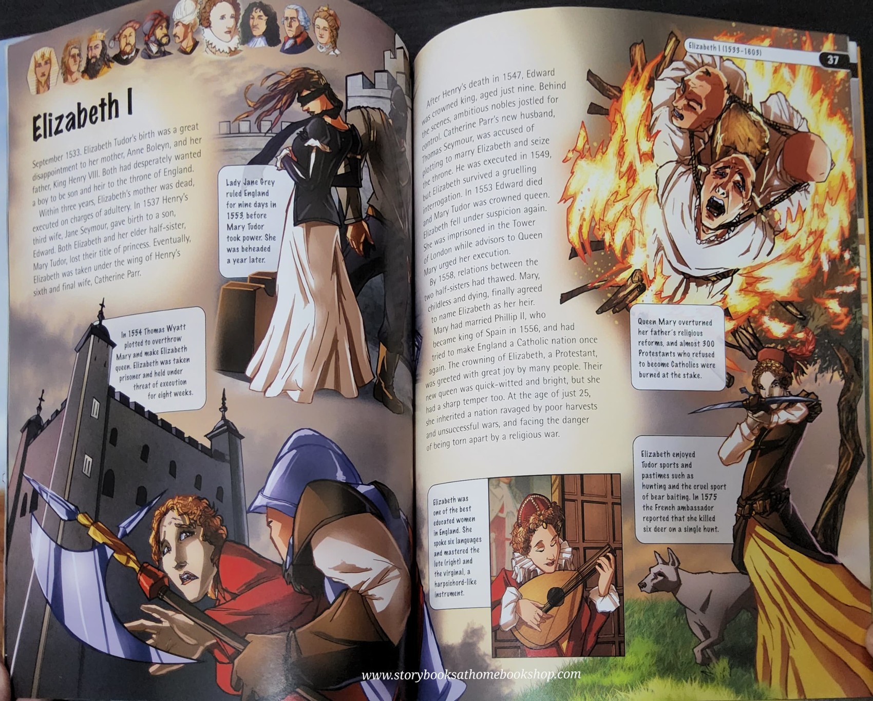 หนังสือนิทานปกอ่อน** 🍅🍅10 KING & QUEENS WHO CHANGED THE WORLD🍅🍅