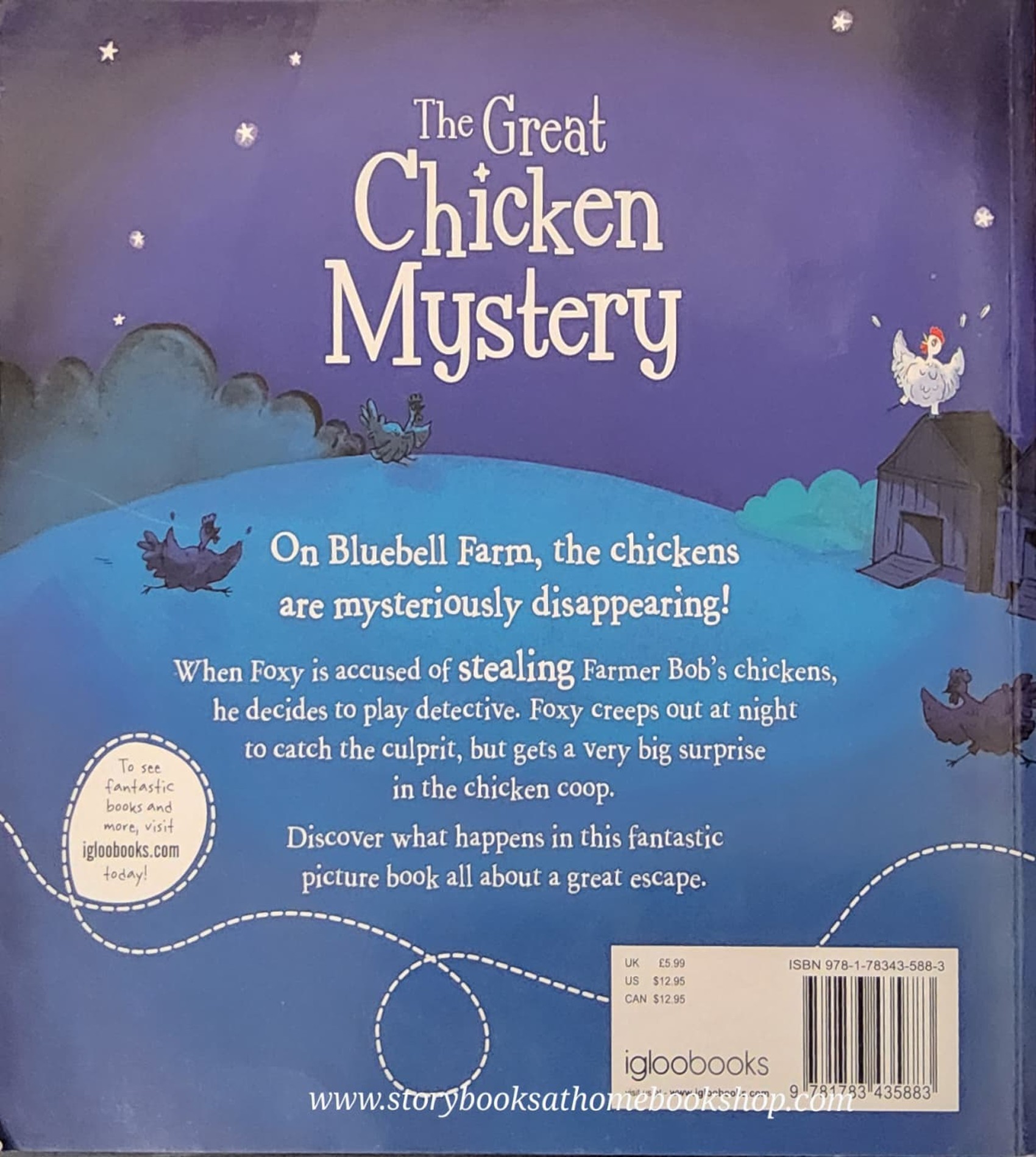 หนังสือนิทานปกอ่อน** 🍅🍅THE GREAT CHICKEN MYSTERY