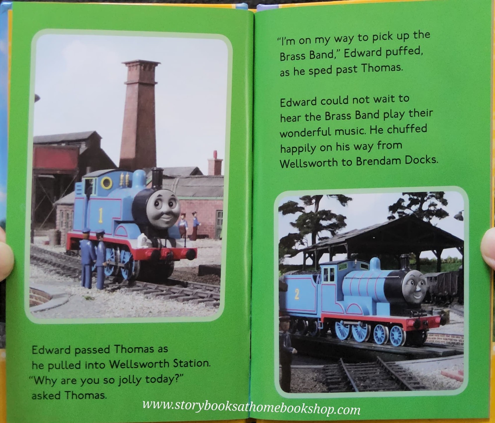 หนังสือนิทานปกแข็ง** 🍅THOMAS&FRIENDS: EDWARD AND BRASS BAND