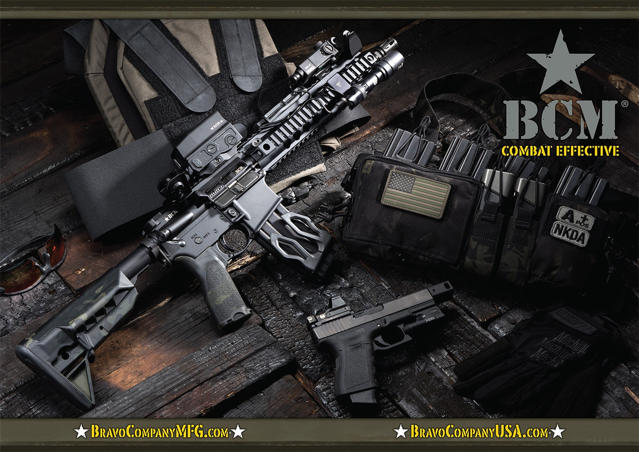 BCM GUNFIGHTER™ - Combat Effective Poster Set (1ชุดมี5แบบ) ขนาด [24" x 17"]