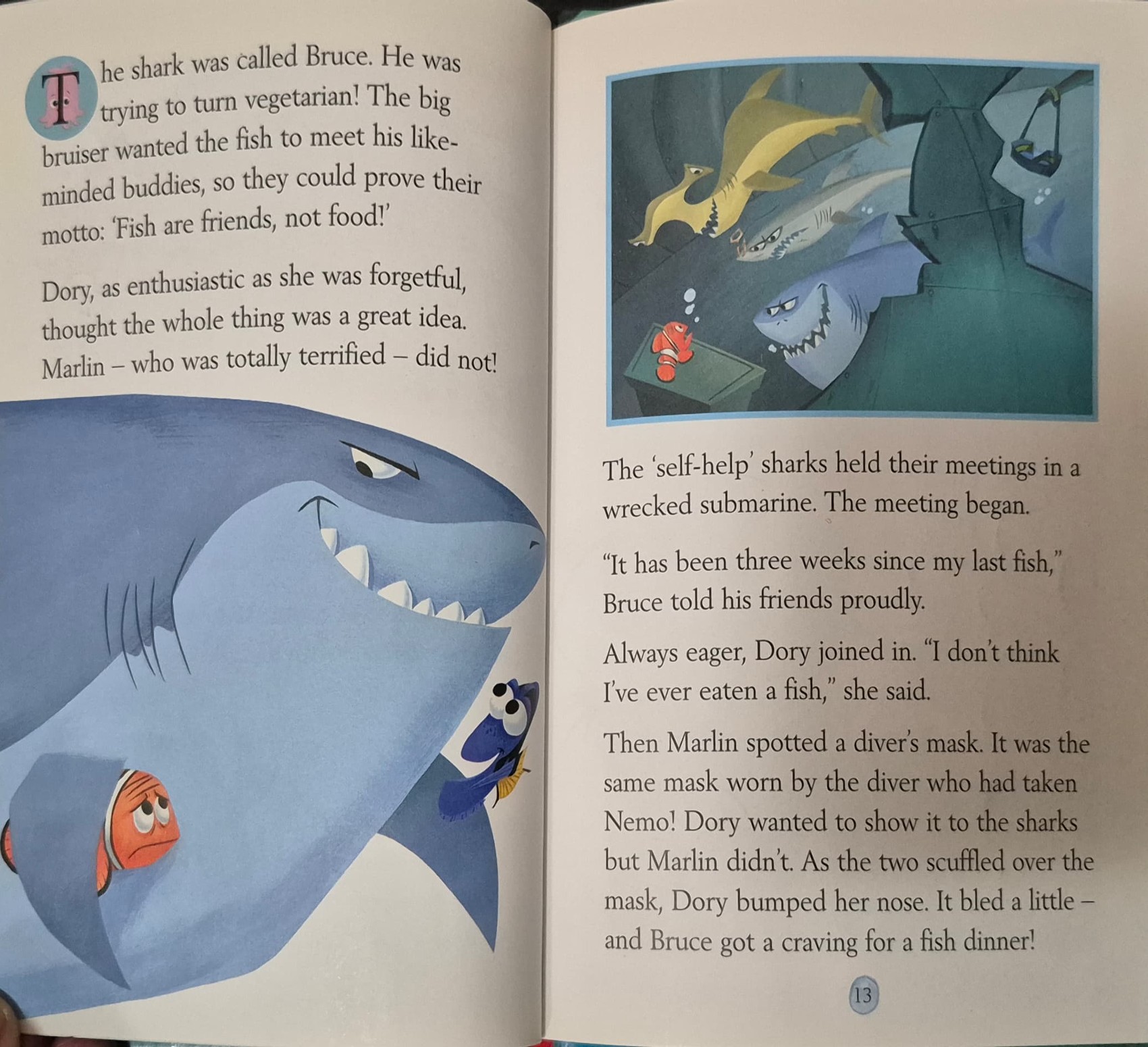 หนังสือนิทานปกแข็ง** 🍅🍓Disney FINDING NEMO