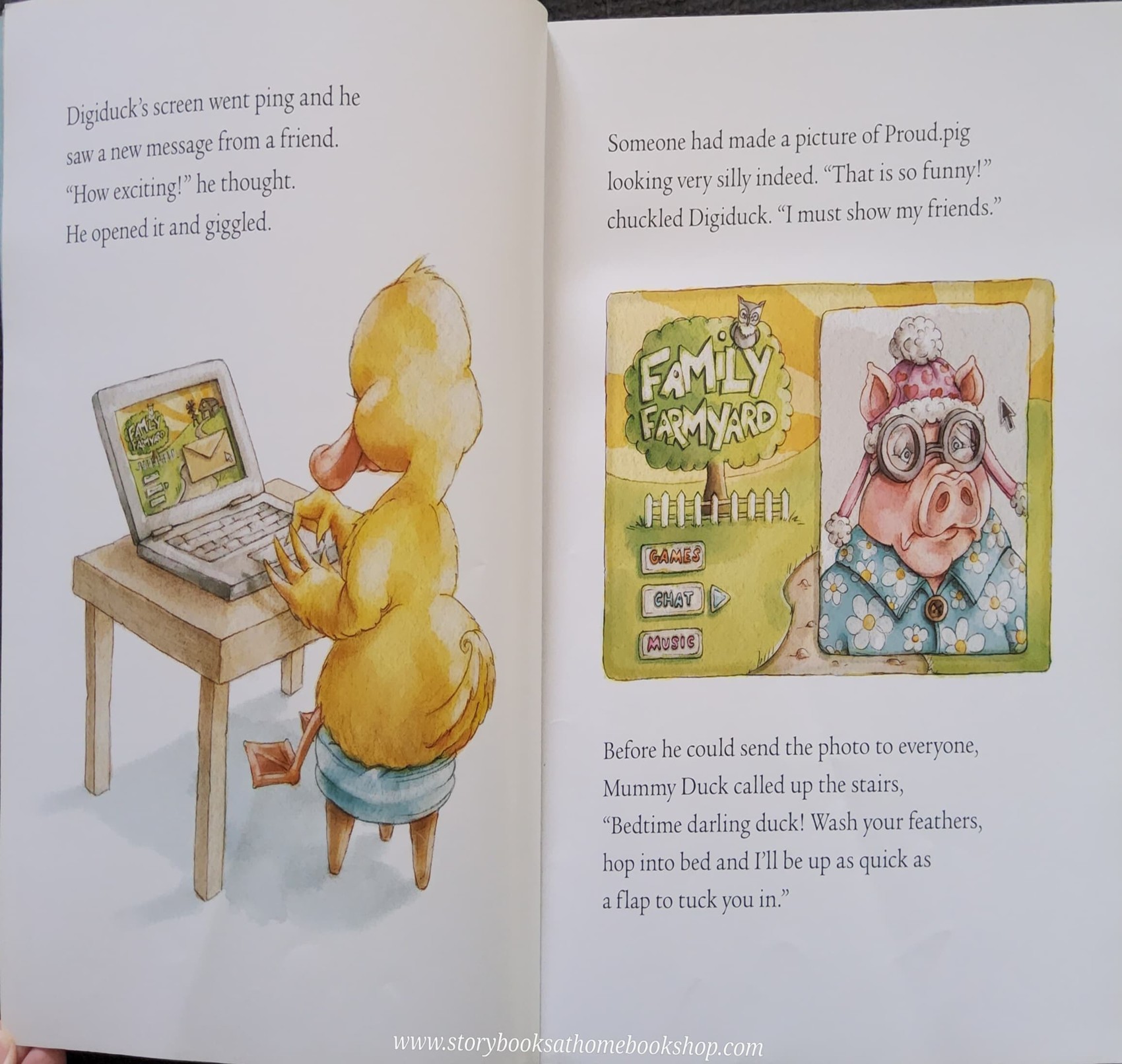 หนังสือนิทานปกอ่อน** 🍅 🍅 DIGIDUCK'S BIG DECISION