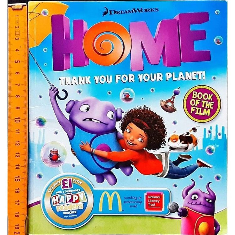 หนังสือนิทาน ปกอ่อน HOME THANK YOU FOR YOUR PLANET by Dream Work ภาษาอังกฤษ (สภาพดี 70-80% )