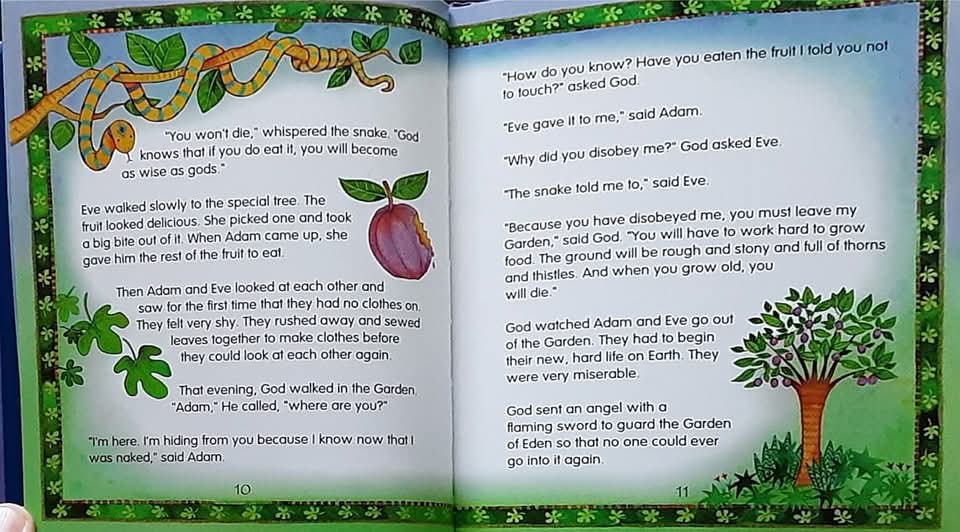 หนังสือนิทานปกแข็ง** 🍅🍓THE USBORNE LITTLE BOOK OF STORIES FROM THE OLD TESTAMENT