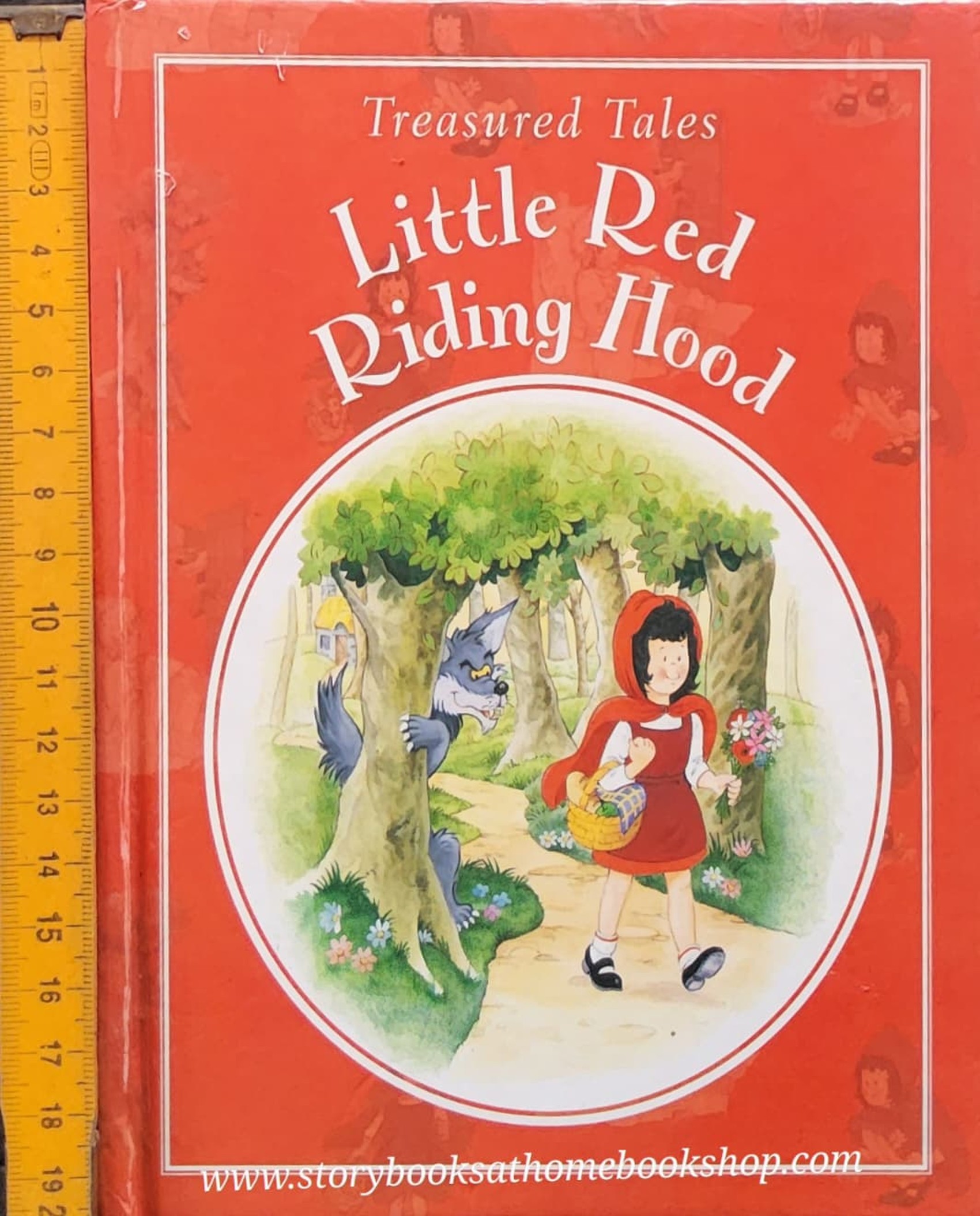 หนังสือนิทานปกแข็ง ** ♥️♥️TREASURED TALES:LITTLE RED RIDING HOOD