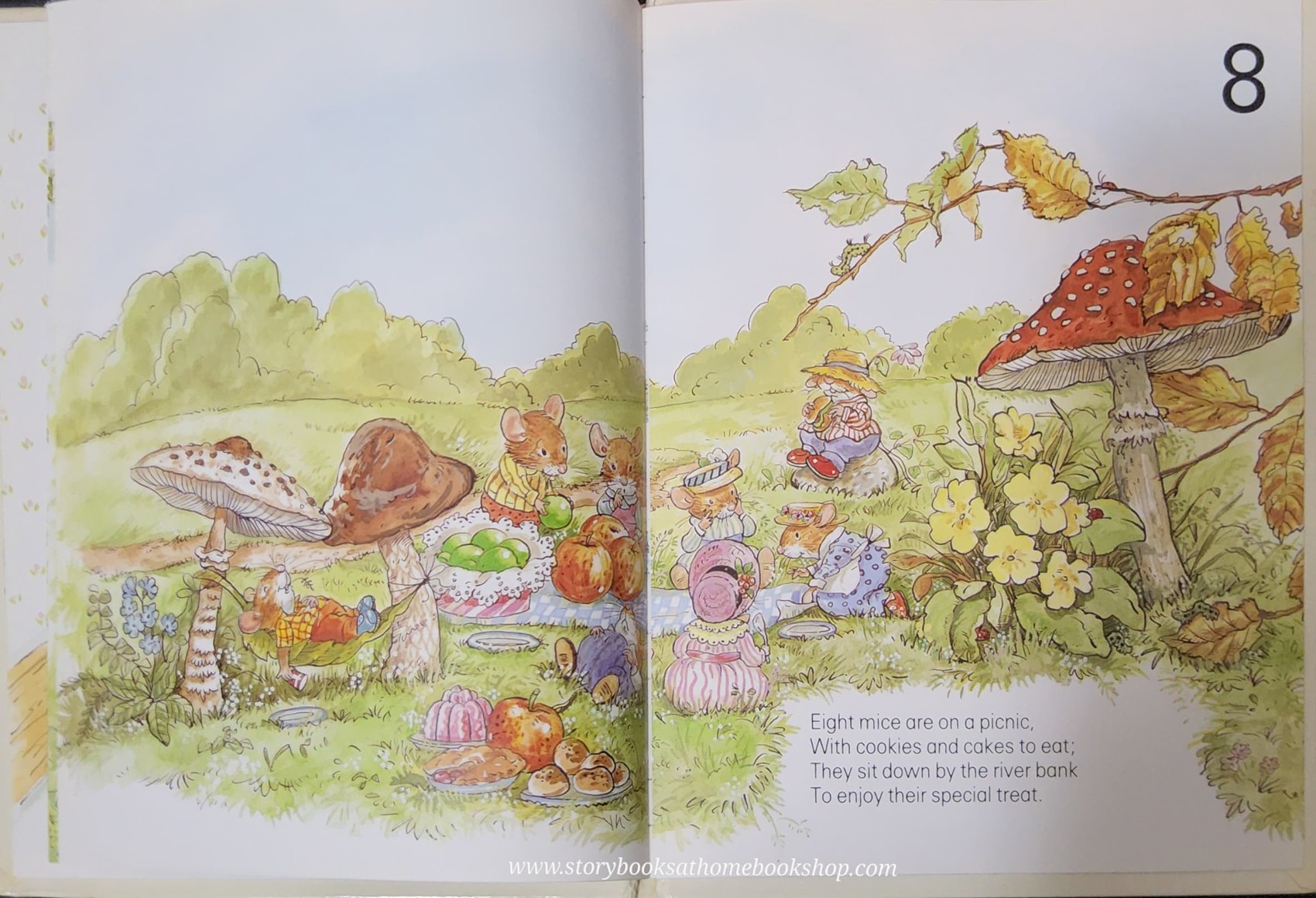 หนังสือนิทานปกแข็ง** 🍅🍓THE MOUSE FAMILY 123