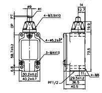 TZ-5101, LIMIT SWITCH IP67, TEND