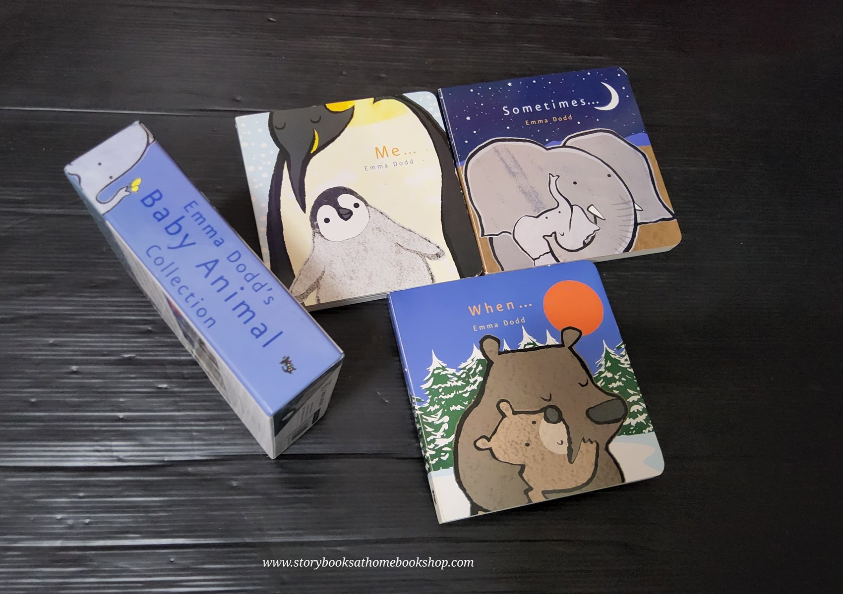 BOX SET BOARD BOOK** 🍅🍅EMMA DODD'S BABY ANIMAL COLLECTION [3 BOOKS WITH BOX SET]