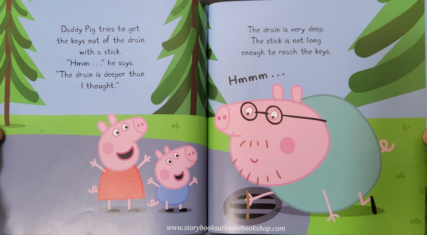 หนังสือนิทานปกอ่อน ** 🍅🍓PEPPA PIG DADDY PIG'S LOST KEYS