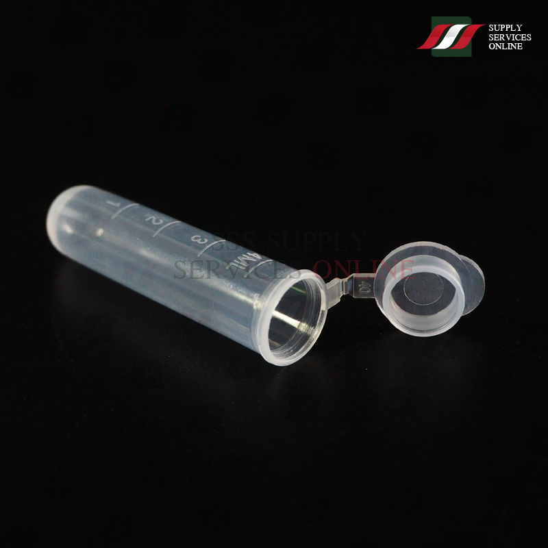 หลอดเซนติฟิวก์ พลาสติกปั่นแยก พร้อมฝาขนาด 5มิลลิลิตร Micro Centrifuge Tube 5mL.