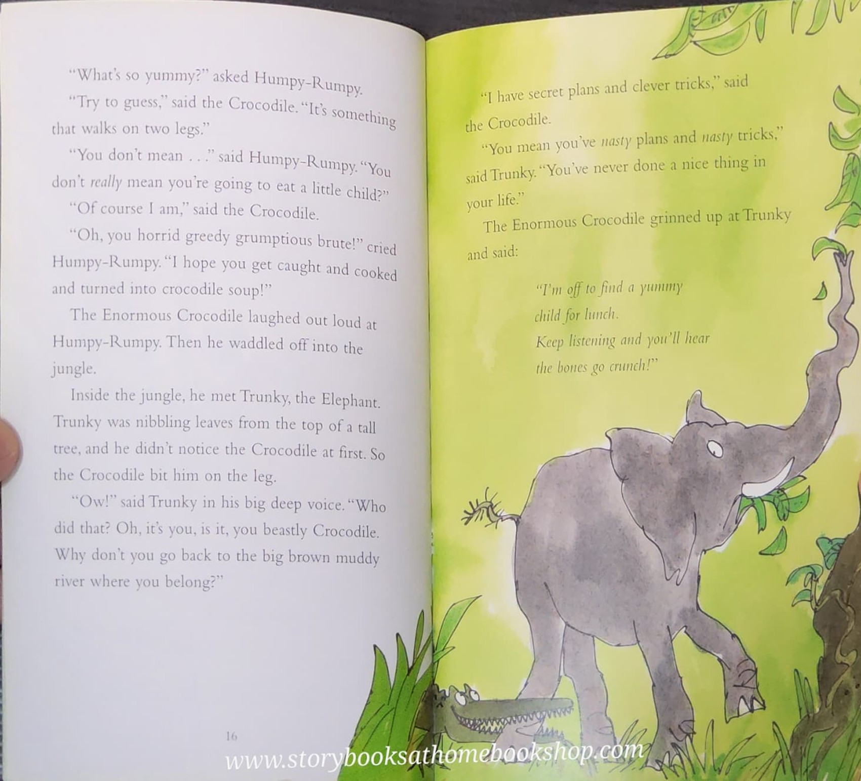 วรรณกรรมเยาวชน** 🍅THE ENORMOUS CROCODILE BY ROALD DAHL♥️♥️