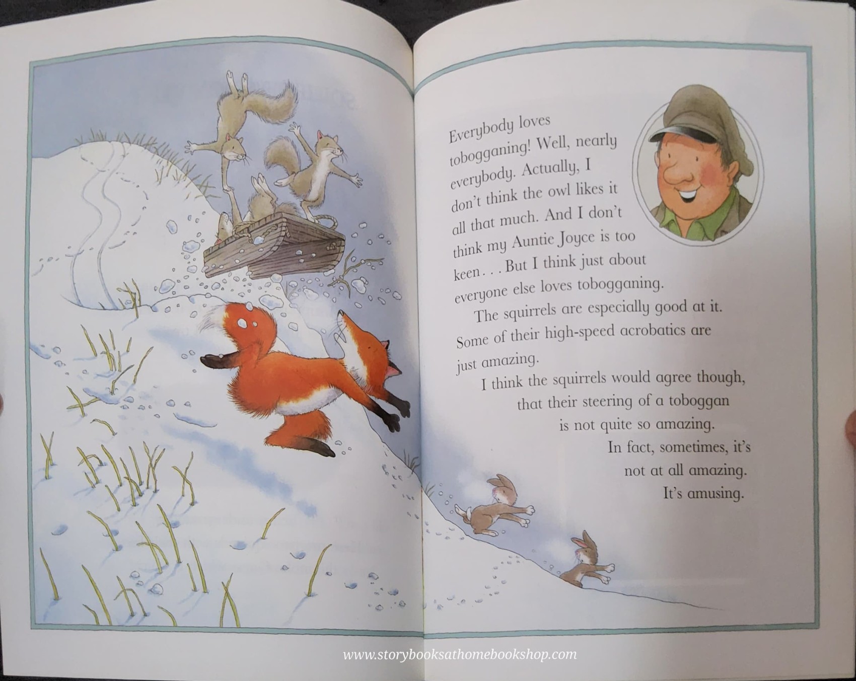 หนังสือนิทานปกอ่อน** 🍅PERCY THE PARK KEEPER AND HIS FRIENDS:PERCY'S FRIENDS THE SQUIRRELS BY NICK BUTTERWORTH