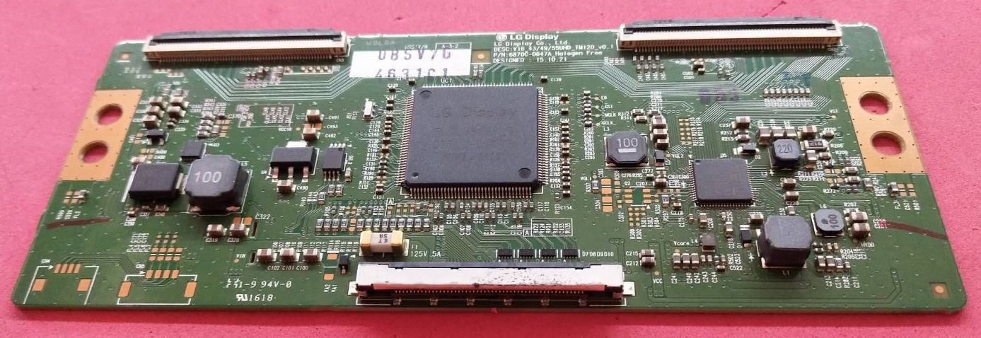 ทีคอน(T-CON) LG (แอลจี) อะไหล่แท้/มือสองพร้อมใช้งาน รุ่น55UH615T-TB พาร์ท6870C-0647A