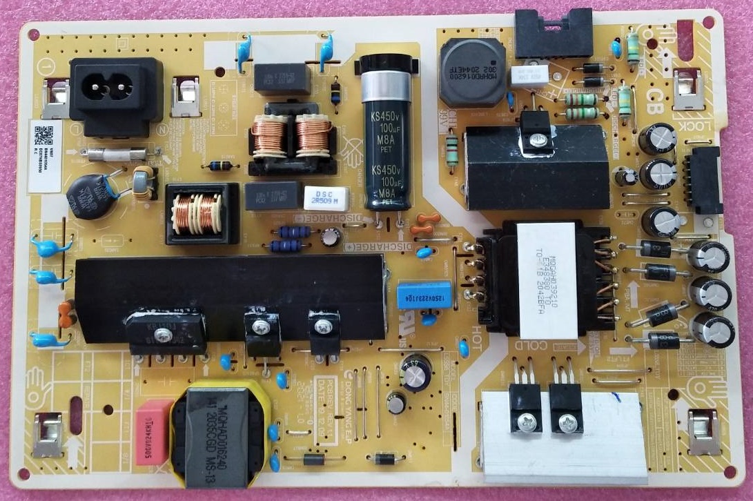 เพาเวอร์ซัพพลายทีวีซัมซุง (Power Supply TV SAMSUNG)มือสองพร้อมใช้งาน รุ่น UA55TU8000KXMR :UA55TU8000KXXT :UA55TU8100KXXT :UA58TU7000K พาร์ท BN44-01054A : BN44-01054C
