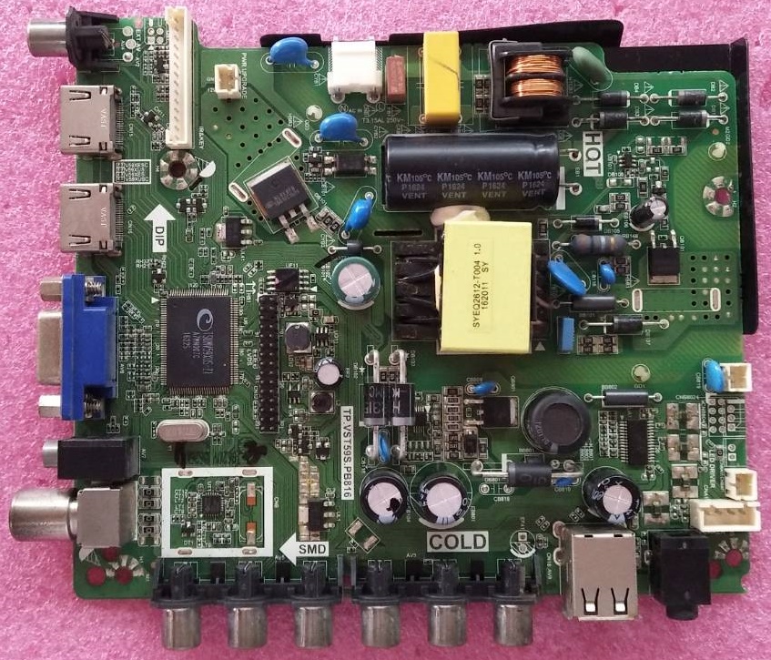 เมนบอร์ดทีวี พิสม่าโปร PRISMAPRO ของแท้มือสองถอดจากเครื่อง ใช้กับรุ่น32J3 พาร์ท TP.VST59S.PB816 เบอร์จอ LSC320AN09-L03