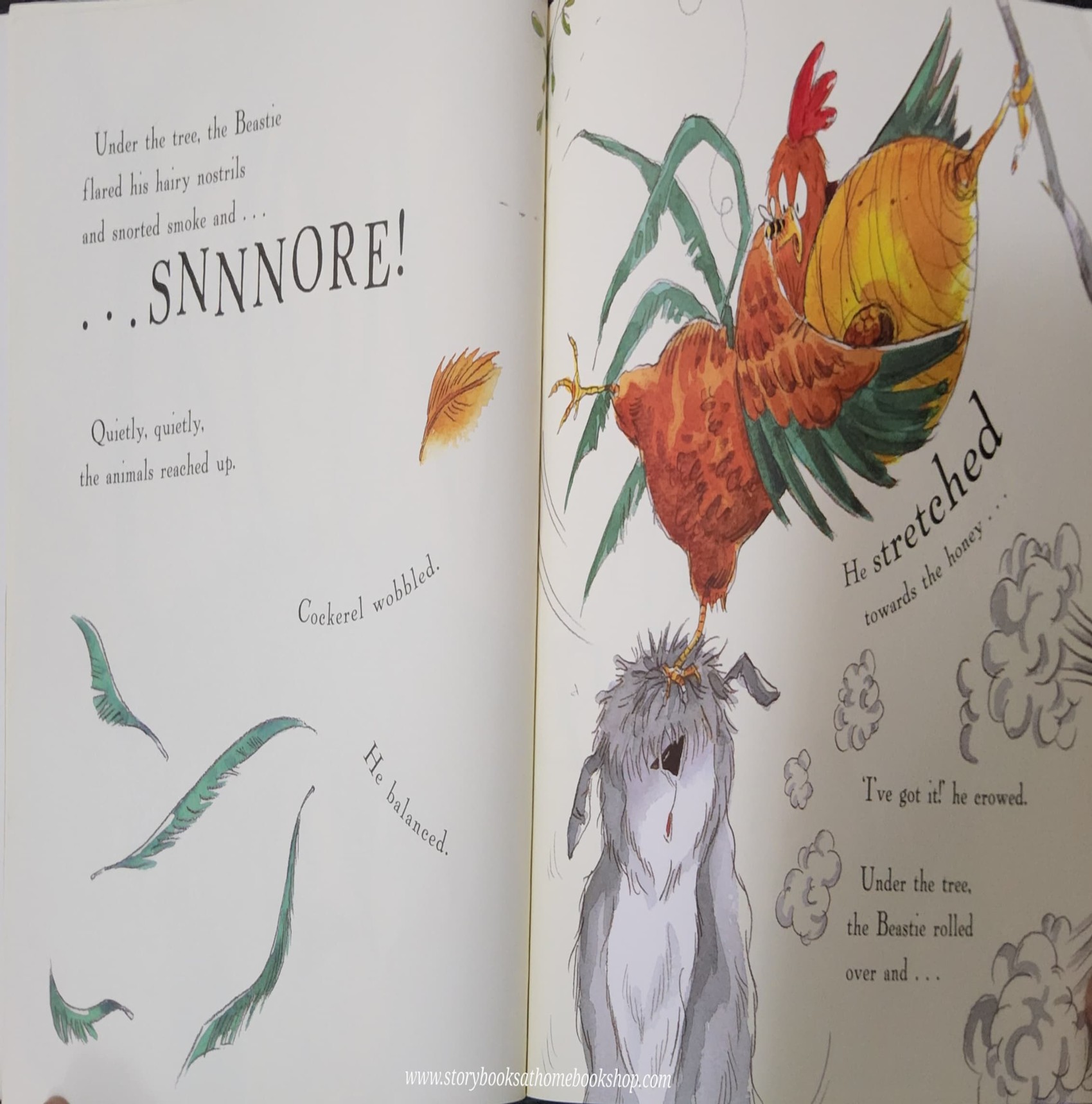 หนังสือนิทานปกอ่อน** 🍅🍅DON'T WAKE THE BEASTIE!