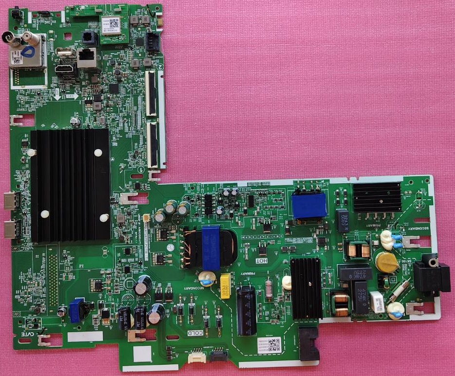 เมนบอร์ดทีวี แอลจี LG ของแท้มือสองถอดจากเครื่องพร้อมใช้งาน รุ่น55QNED8ZASA.BTMD6JD