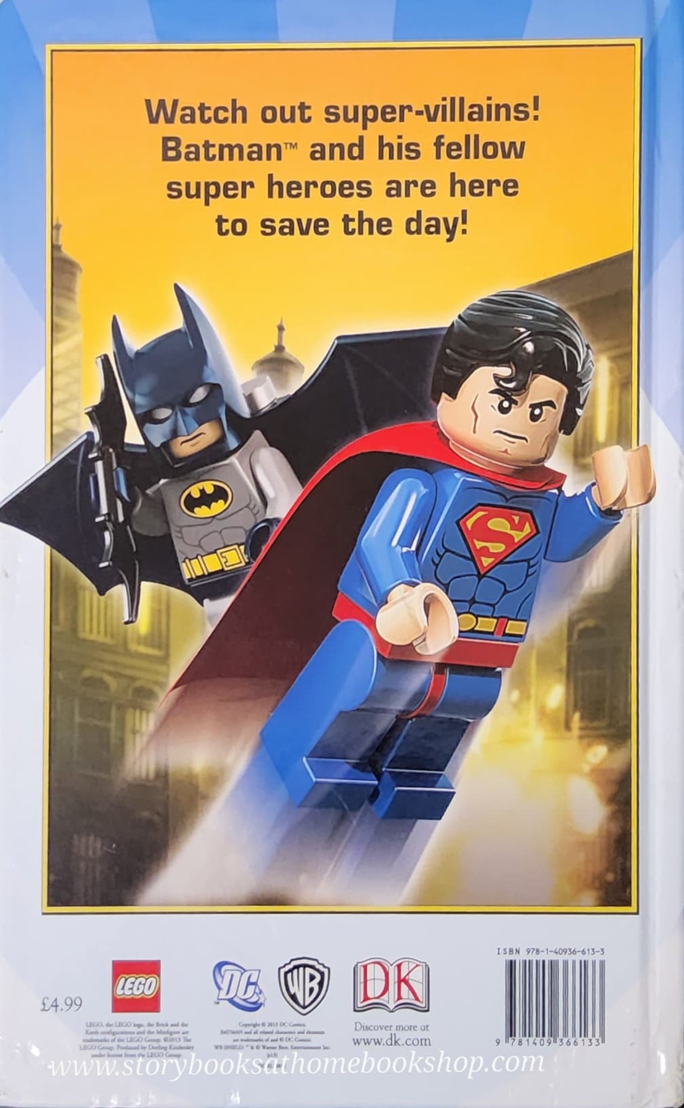หนังสือนิทานปกแข็ง** 🍅🍓LEGO DC UNIVERSE SUPER HEROES:READY FOR ACTION!