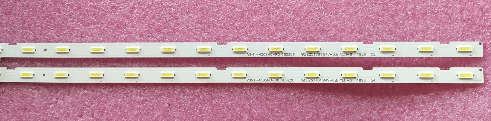 หลอดแบล็คไลท์ทีวี SAMSUNG(ซัมซุง) ของแท้มือสองถอดจากเครื่อง รุ่นUA43NU7100 UA43NU7090 UA43NU7400 UA43RU7100 UA43RU7200 HG43AJ690