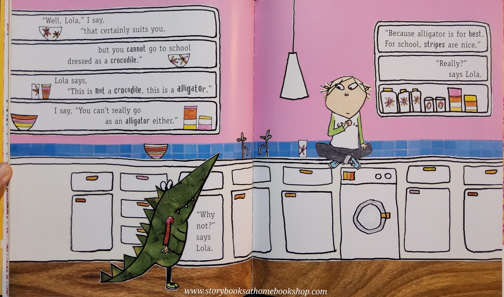 หนังสือนิทานปกอ่อน ** ♥️I AM TOO ABSOLUTELY AMALL FOR SCHOOL BY LAUREN CHILD♥️