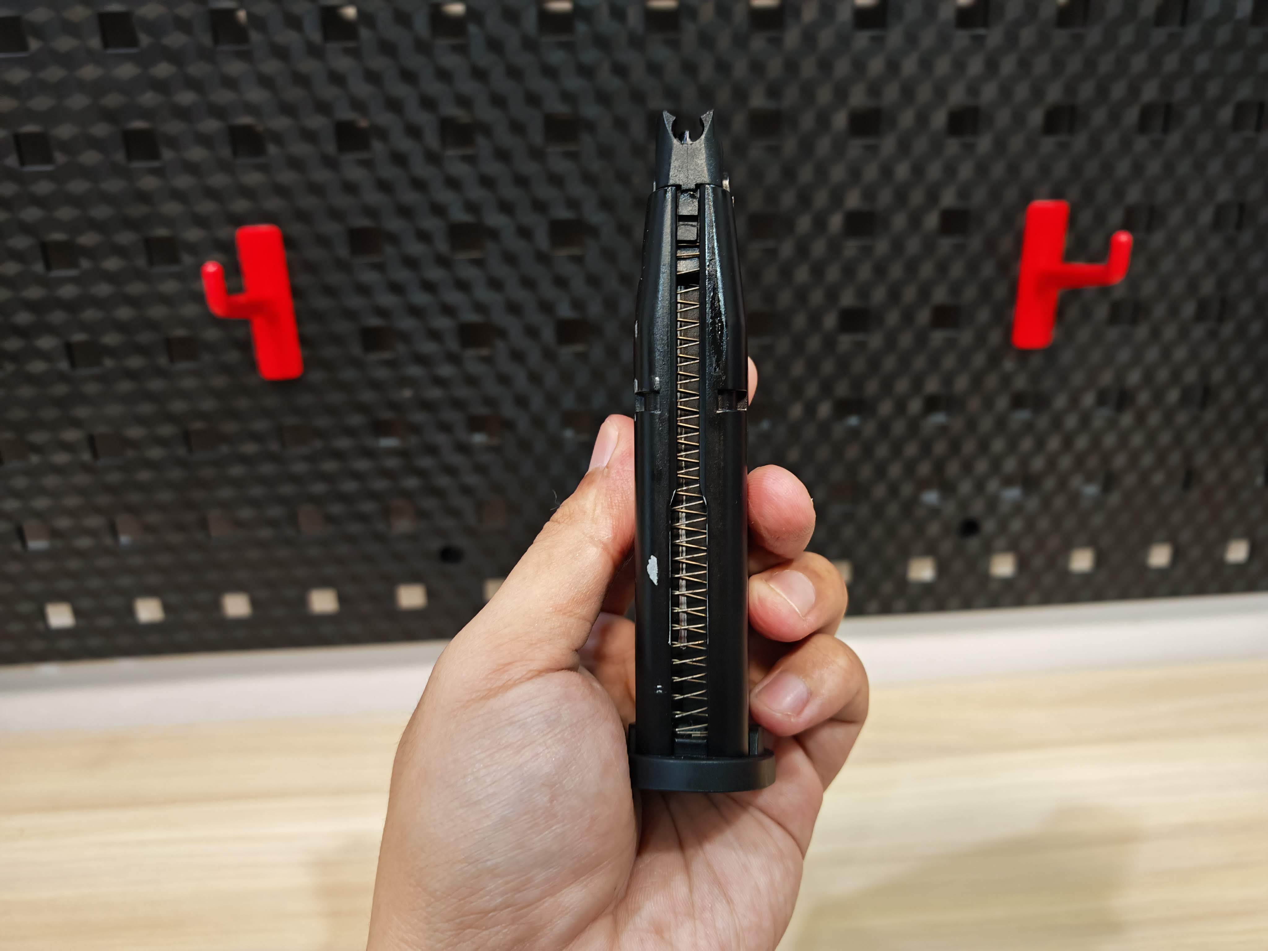 WE SIGSAUER P320 F18V2 Wilson Combat GBB BB Gun บีบีกัน แบบแก๊ส ปืนอัดลม มือสอง Airsoft Gun