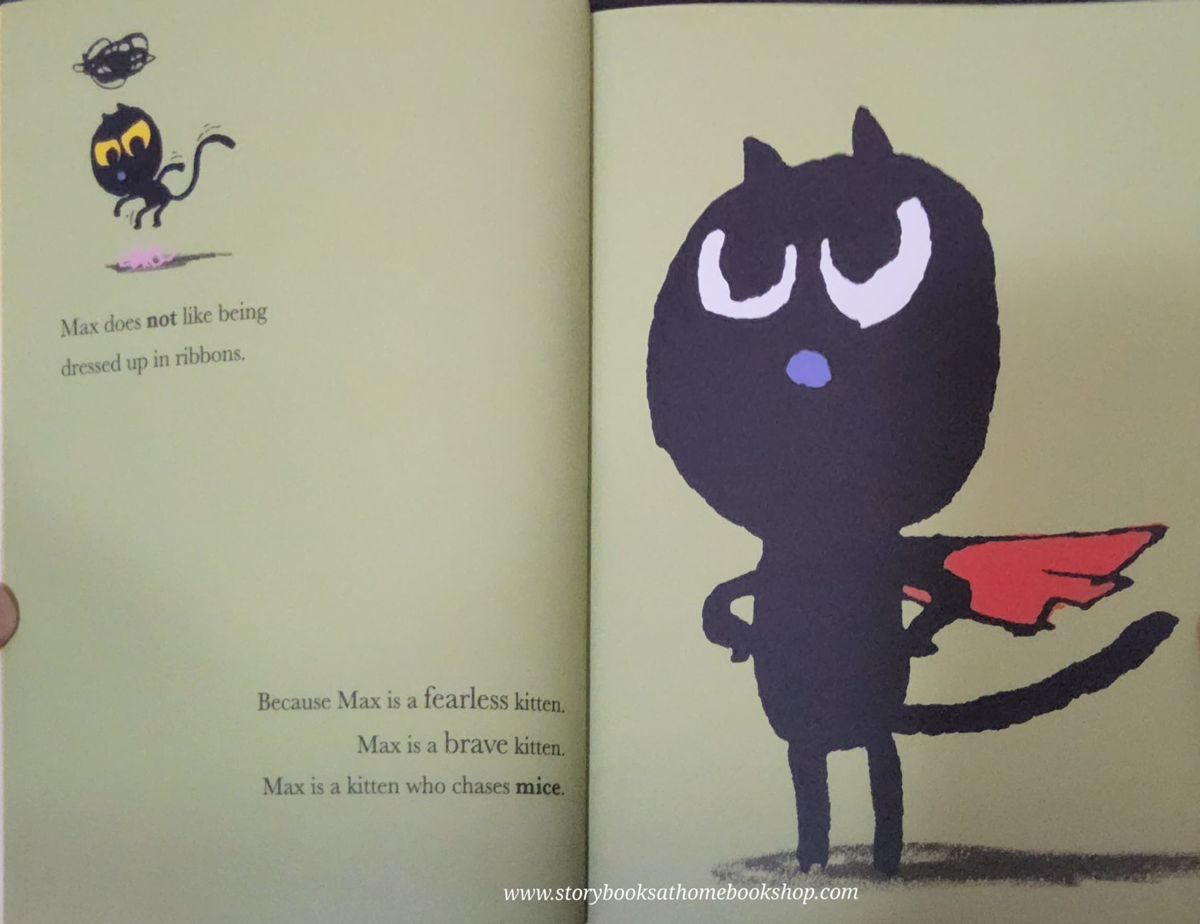 หนังสือนิทานปกอ่อน** 🍅🍅MAX THE BRAVE BY ED VERE