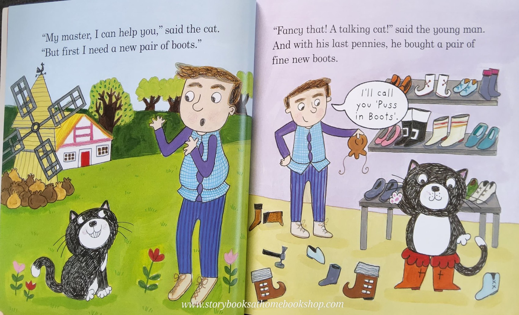 หนังสือนิทานปกอ่อน** 🍅🍓Puss in Boots