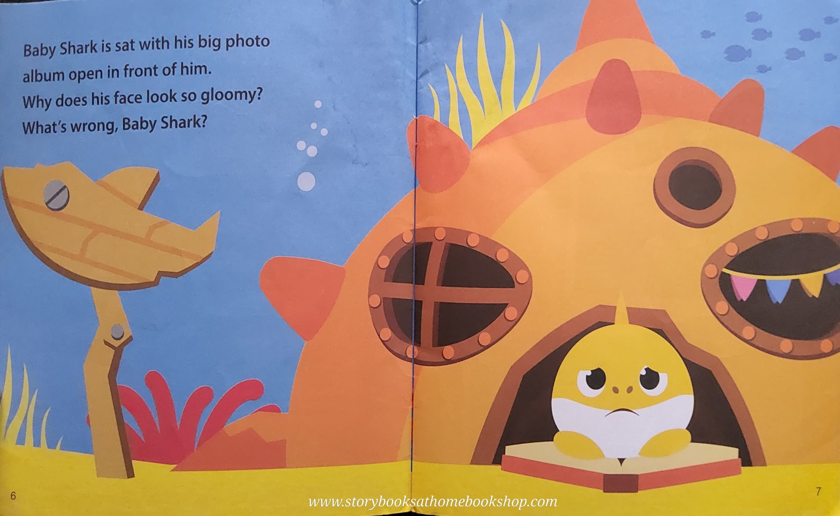 หนังสือนิทานปกอ่อน** 🍅🍓BABY SHARK AND THE COLOURS OF THE OCEAN