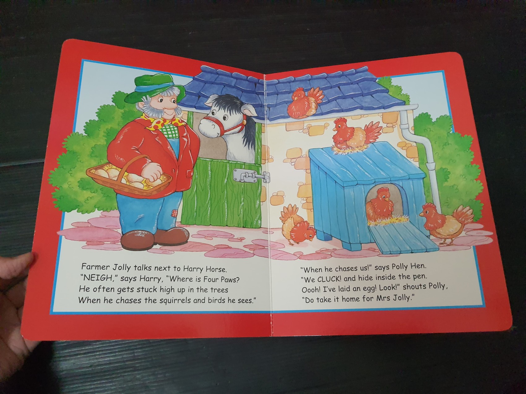 Board Book ** 🍅🍓THE FRIENDS ON THE FARM