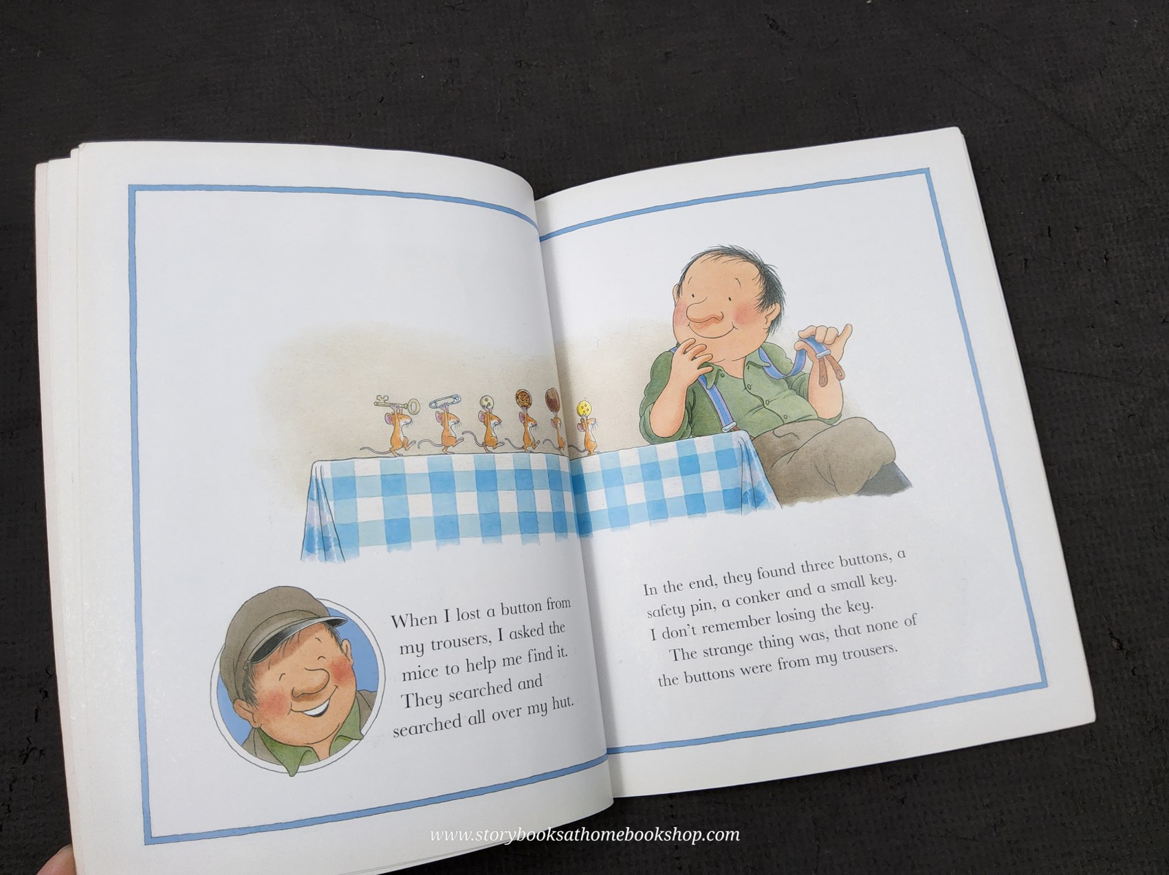 หนังสือนิทานปกอ่อน** 🍅PERCY THE PARK KEEPER AND HIS FRIENDS:PERCY'S FRIENDS THE MICE B NICK BUTTERWORTH