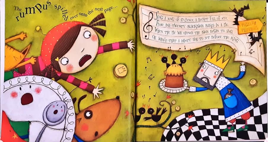 หนังสือนิทานปกอ่อน** 🍅🍓 THE GREAT NURSERY RHYMES DISASTER